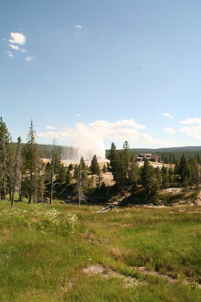 Trip (110).JPG - Old Faithful Geyser at Yellowstone National Park geyser basin